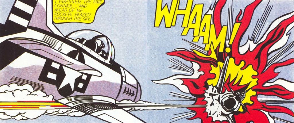 Whaaam! (1963) của Lichtenstein tại viện bảo tàng Tate, Anh Quốc 20140307_whaaam-lichtenstein-tate