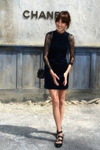 Chanel: Front Row - Paris Fashion Week Haute-Couture F/W 2013-2014