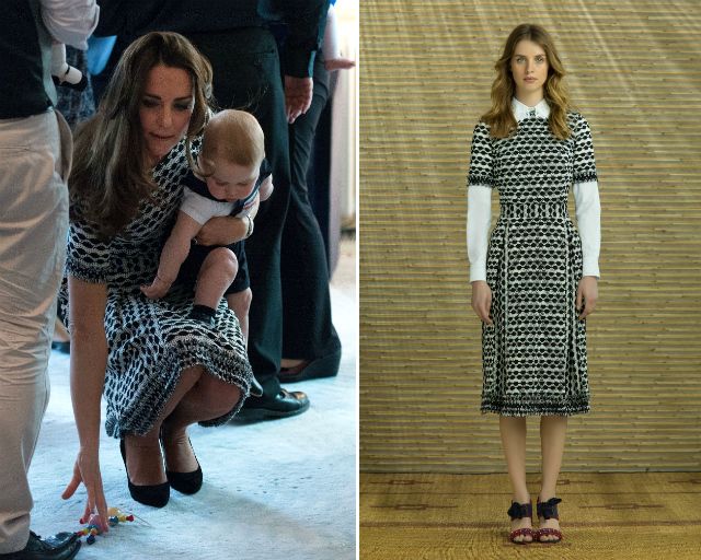Kate Middleton Tory Burch dress