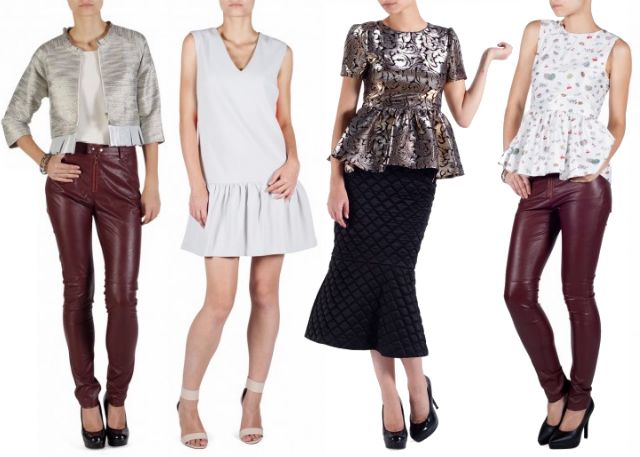 Peplum style inspired by Kate