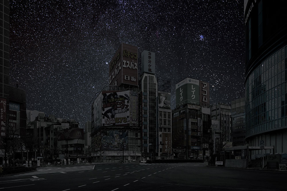 Quận Shinjuku của Tokyo yên ắng lạ thường 20141123_Thierry-cohen-darkened-cities-TOKYO-SHINJUKU