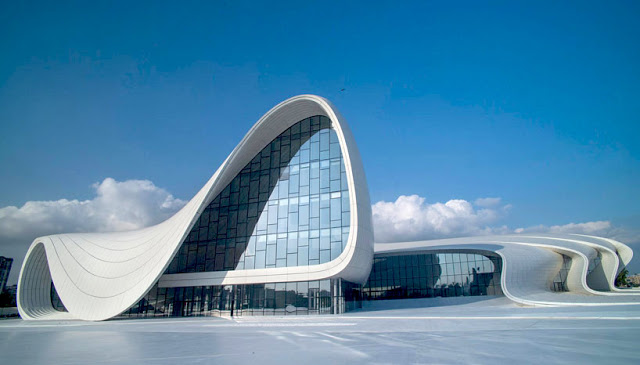 Heydar Aliyev Cultural Centre, Azerbaijan, by Zaha Hadid - The Style Examiner (1)