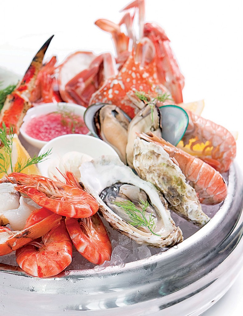 Plateau de Fruits de mer, hải sản tươi phục vụ theo kiểu Pháp