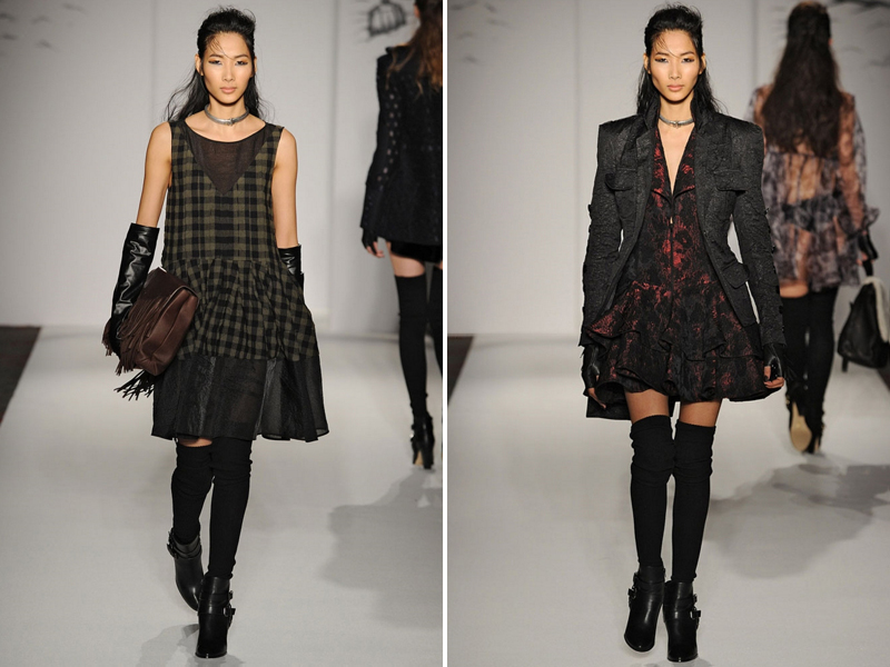 Hoàng Thuỳ trong show diễn của Paul Costelloe tại tuần lễ thời trang London 2016