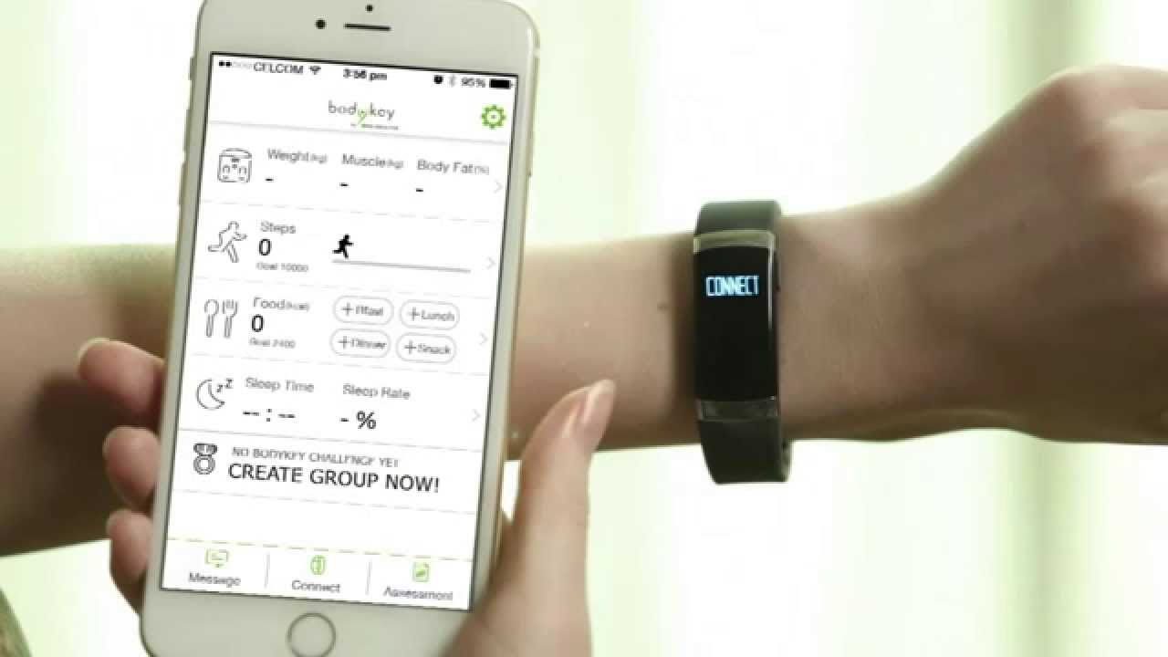 Ứng dụng BodyKey và Vòng inbody BAND giúp hỗ trợ quản lý cân nặng