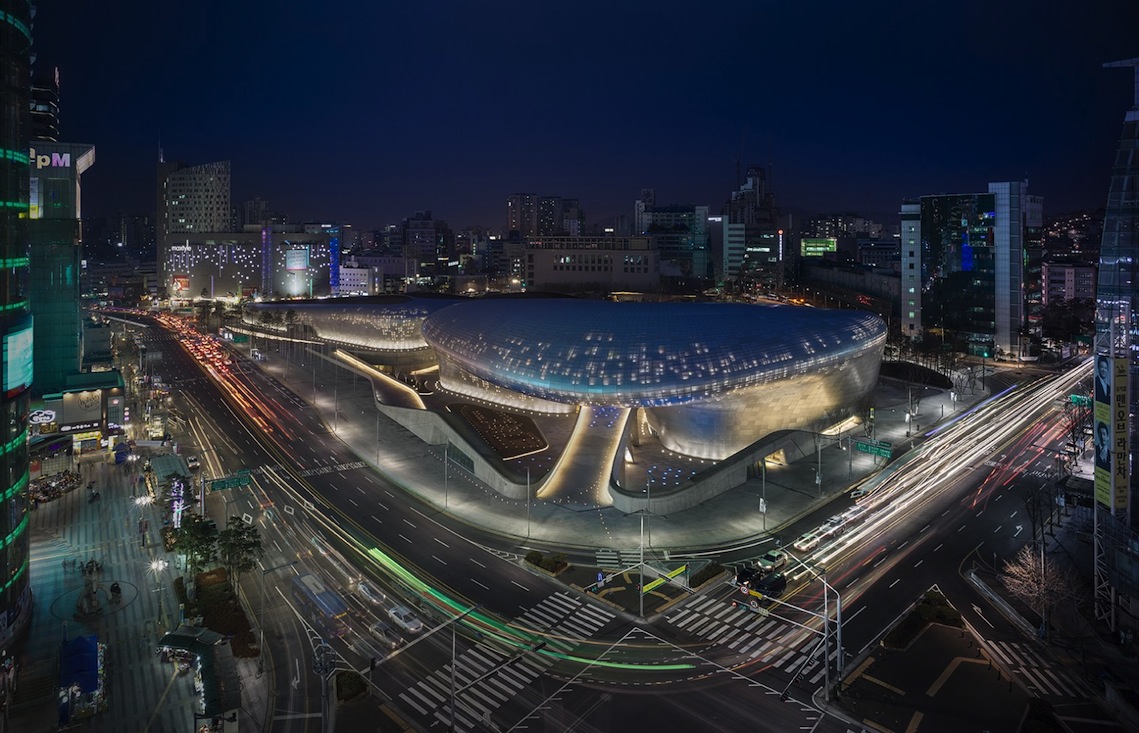 Dongdaemun Design Plaza ở Hàn Quốc