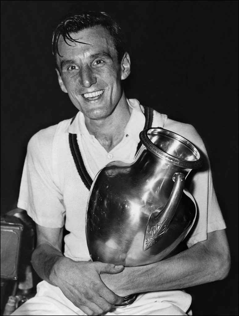(FILES) Fred J. Perry of England poses w
