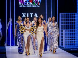 Siêu mẫu Hà Anh tái xuất cùng XITA tại Tuần lễ thời trang Quốc tế Việt Nam 2017