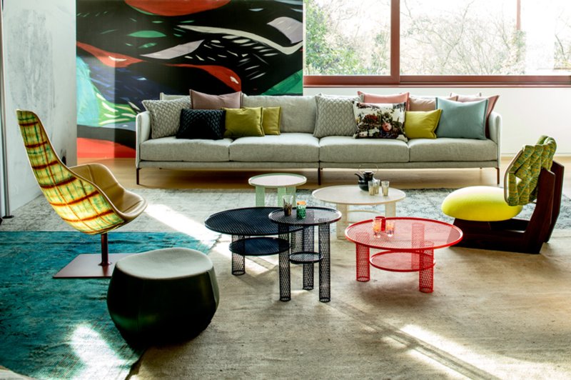 Thương hiệu nội thất Ý Moroso được đánh giá là có thiết kế táo bạo và cấp tiến