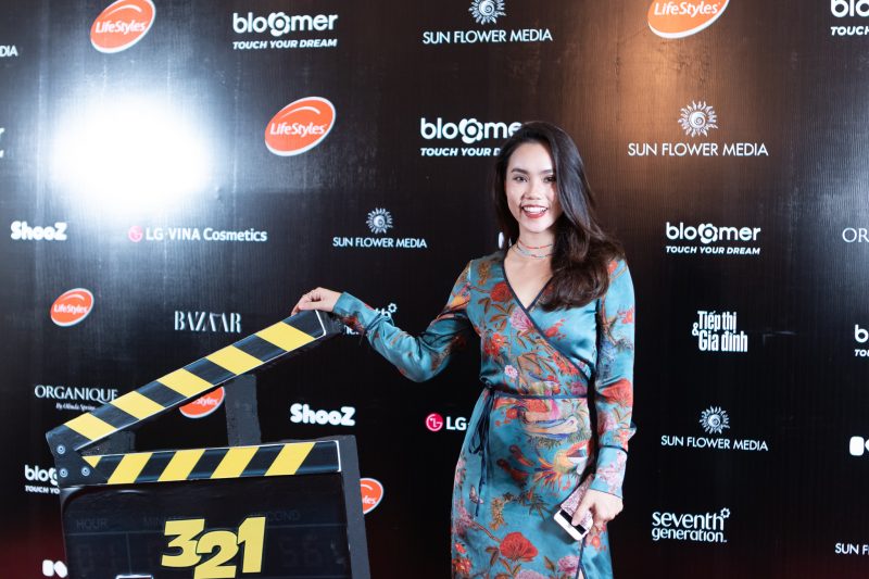 Diễn viên múa Đỗ Hải Anh taị thảm đỏ 321 Action 321-action-10