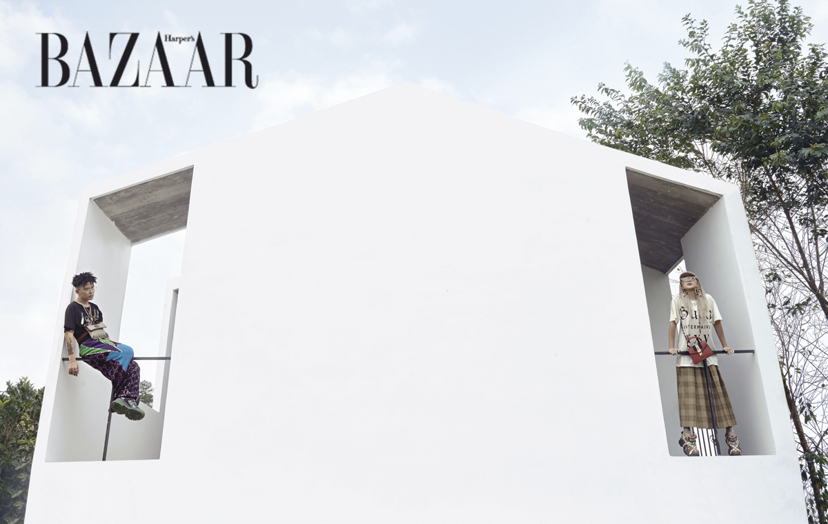 Châu Bùi - Decao trên bộ ảnh Wild Souls của Harper's Bazaar Việt Nam số tháng 9/2018 chau-bui-decao-01
