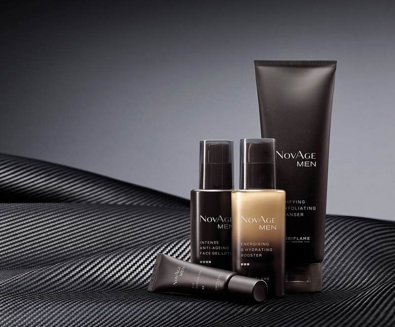 Bộ dưỡng da nam NovAge Men của thương hiệu Oriflame. dưỡng da nam NovAge Men