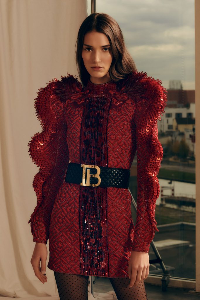 bo suu tap Balmain Pre-Fall 2019 hinh anh 2