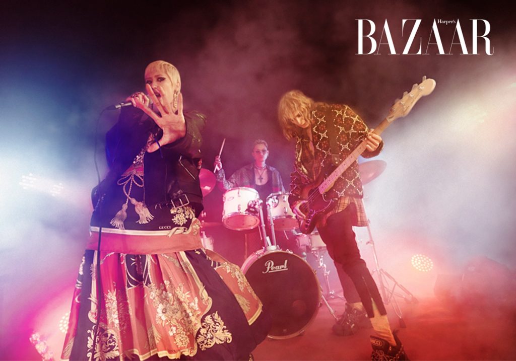 bộ sưu tập Gucci Cruise 2019 - nhóm nhạc Queen bộ sưu tập Gucci Cruise 2019 - nhóm nhạc Queen