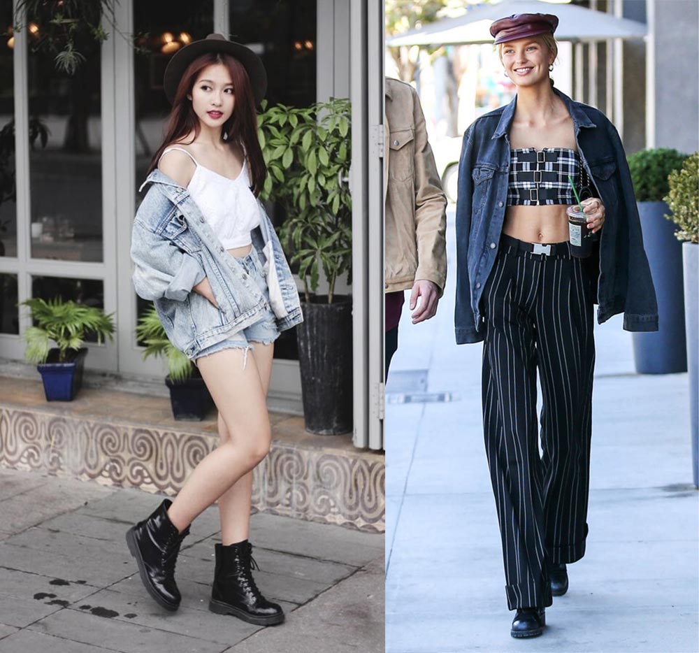 Cách phối đồ với áo khoác denim giúp bạn trông ngầu, hầm hố