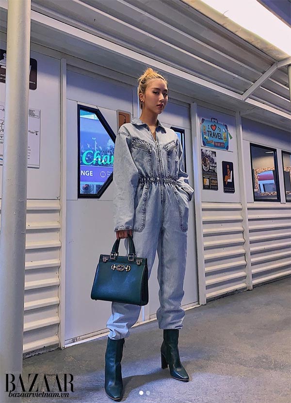 Quỳnh Anh Shyn, túi Gucci Zumi, , 03/2019
