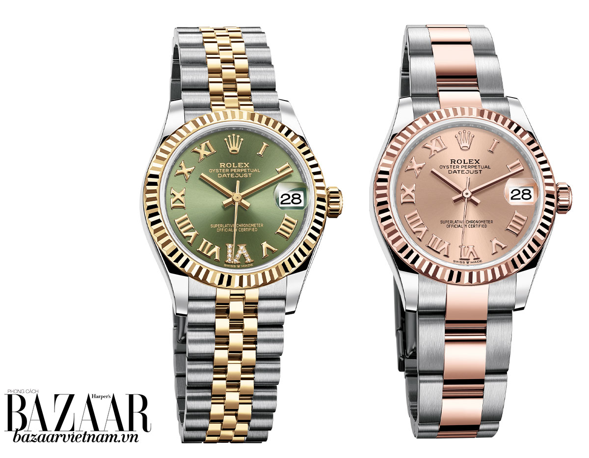 Hai phiên bản của Rolex Oyster Perpetual Datejust 31 mới cho năm 2019