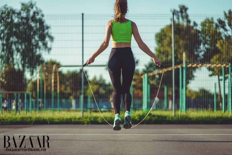 Nhảy dây 500 cái giảm bao nhiêu calo