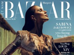 SABINA JAKUBOWICZ KHOE NHAN SẮC YÊU KIỀU TRÊN BÌA ONLINE HARPER’S BAZAAR VIỆT NAM