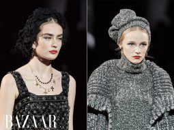 DOLCE & GABBANA THU ĐÔNG 2020 PHÔ BÀY NGHỆ THUẬT ĐAN LÁT Ý