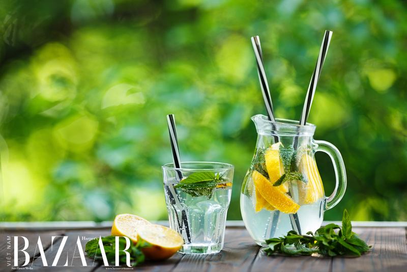 nước detox thải độc trị mụn
