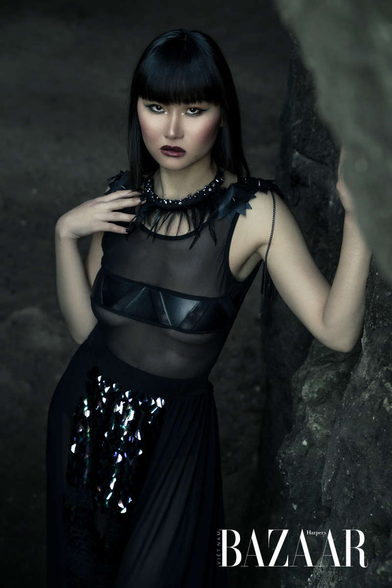 Tình đen bạc và cách phối đồ theo phong cách Goth 05 