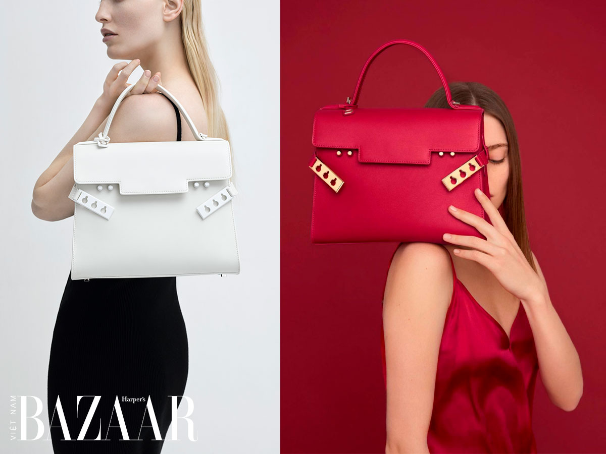 Dòng túi xách Delvaux Tempête lấy cảm hứng từ thuyền buồm. Ra mắt vào thập niên 1960 khi mốt đi du thuyền được khởi xướng tại Bỉ. Ảnh: Delvaux