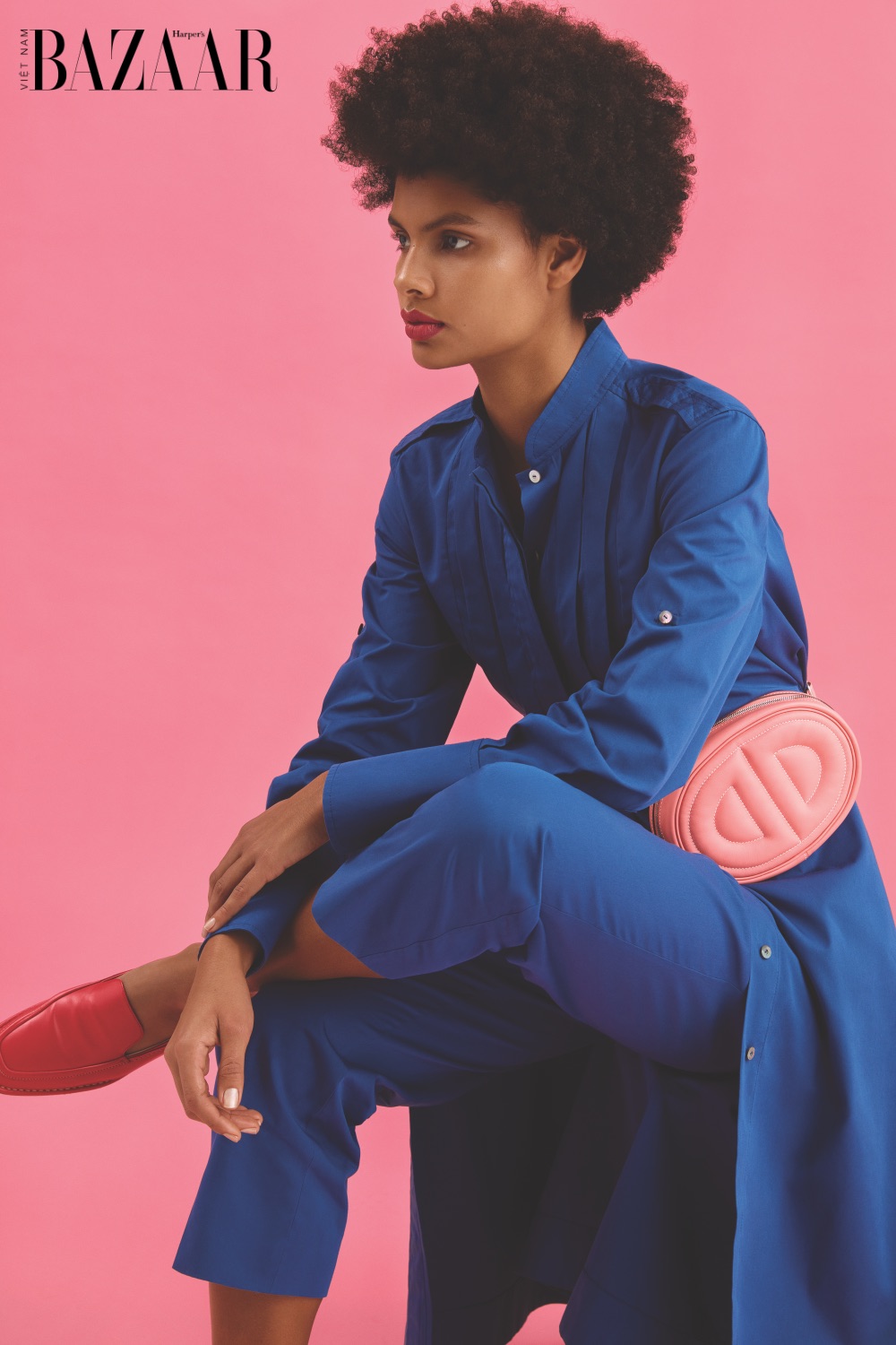 Phối đồ Color Block theo xu hướng Thu Đông 2020
