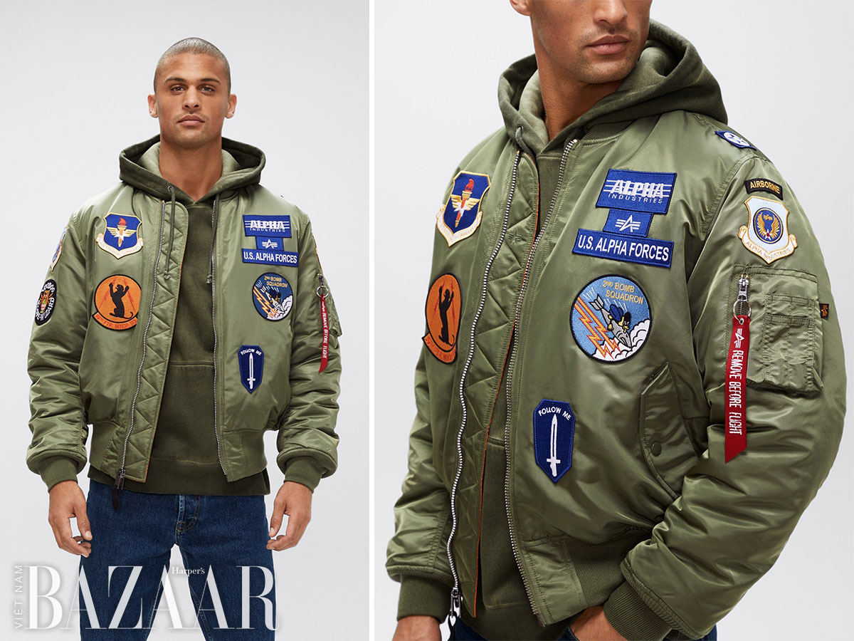 Lịch sử áo bomber – áo khoác của Alpha Industries