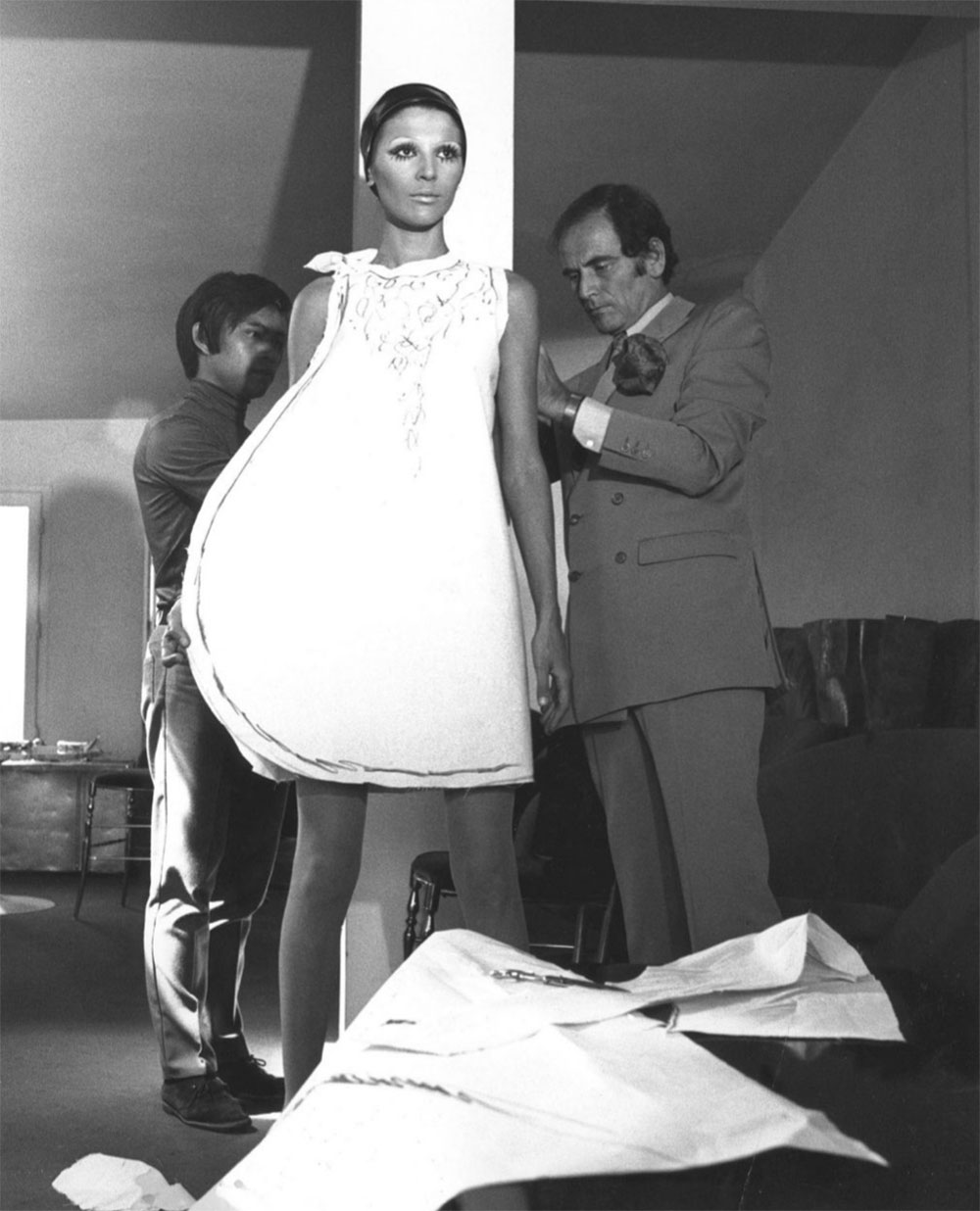 Những hình ảnh ngày đầu của thương hiệu Pierre Cardin 