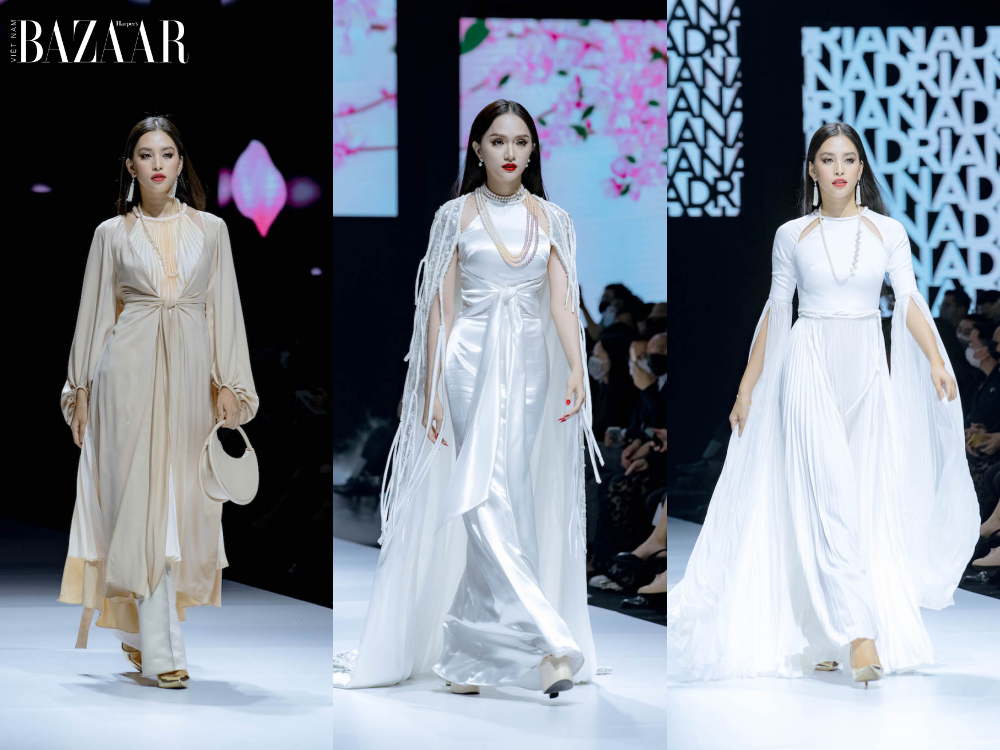 Các hoa hậu làm rạng rỡ sàn diễn Valenciani AVIFW 2020