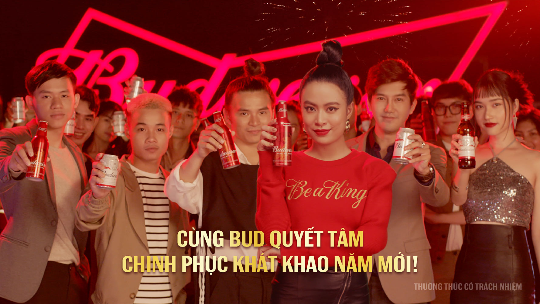 Năm mới đừng chốt đơn nữa, chốt quyết tâm với Budweiser mới là "hot trend"!