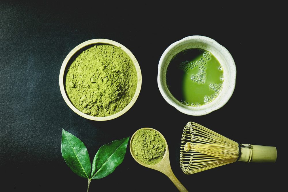 Mặt nạ trà xanh trị mụn đầu đen