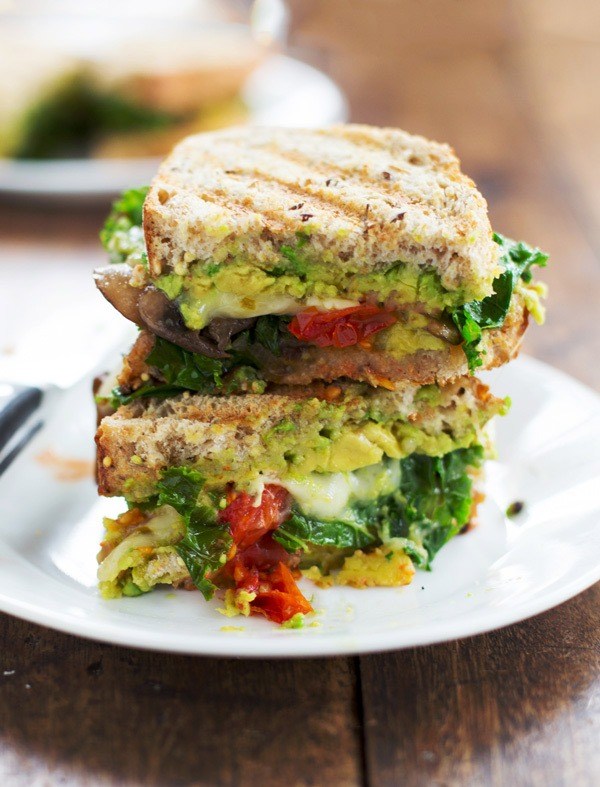 sandwich rau củ 