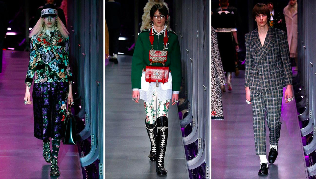 Bộ sưu tập unisex của Gucci năm 2017