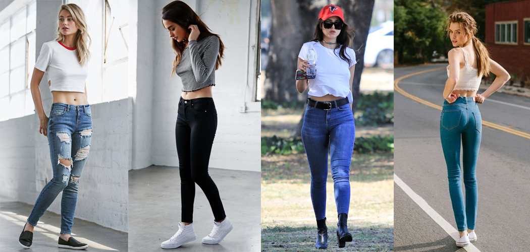phối cùng áo croptop 