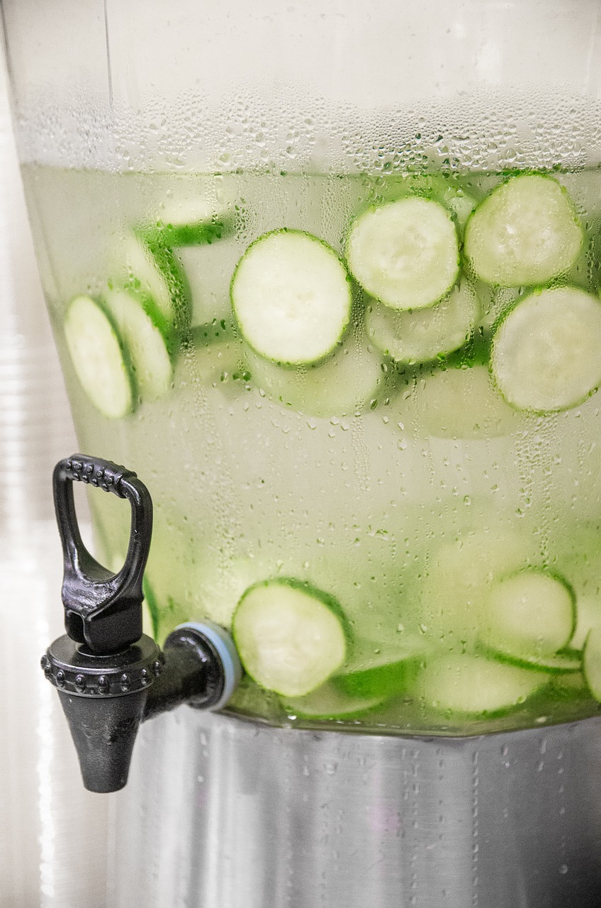 Công thức detox giảm mỡ bụng: Nước dưa chuột