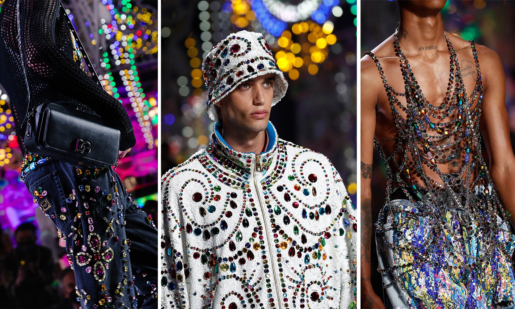 Dolce & Gabbana Men Xuân Hè 2022: Embellishment