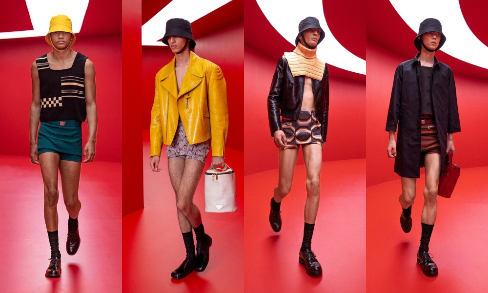 Prada Men Xuân Hè 2022: Cảm hứng từ ngày hè ấu thơ