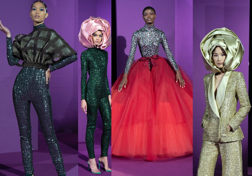 Alexis Mabille Haute Couture Thu Đông 2021: Bung nở những nhành hoa