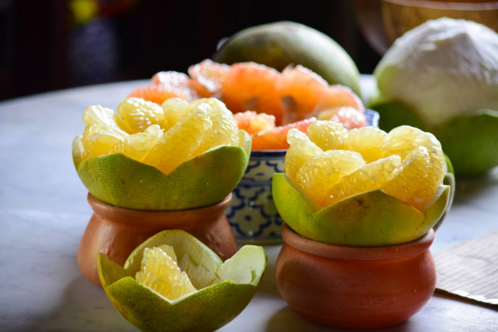 cách làm nước ép bưởi giảm cân