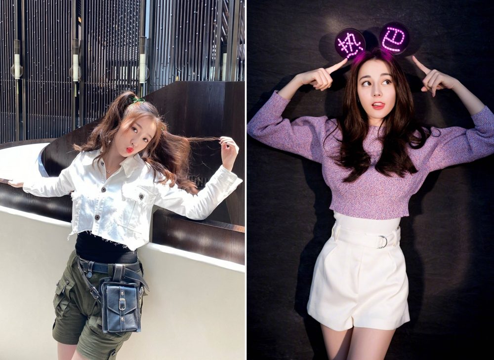 quần short phối cùng croptop