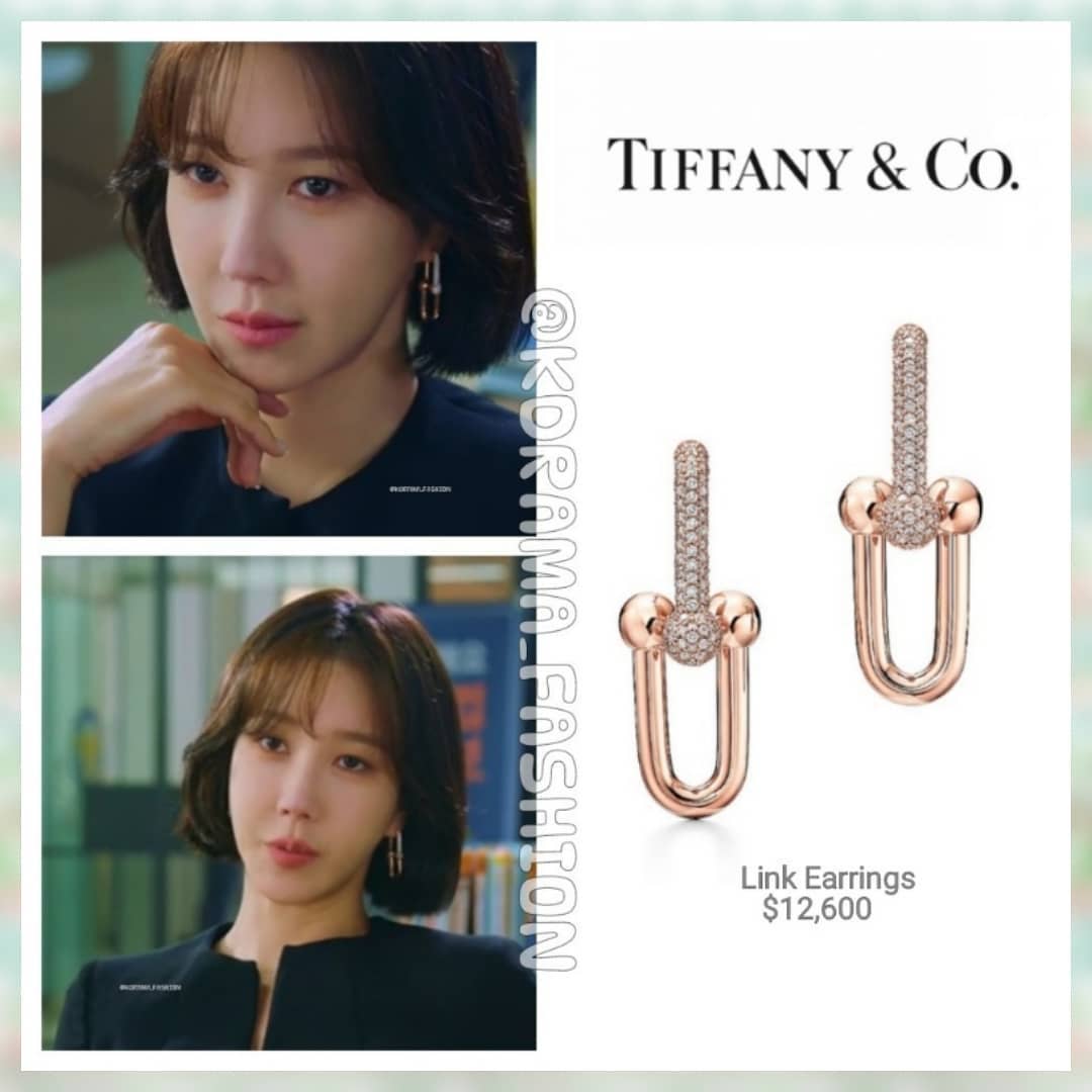 Lee Ji Ah đeo toàn trang sức Tiffany & Co trong phim Penthouse 3