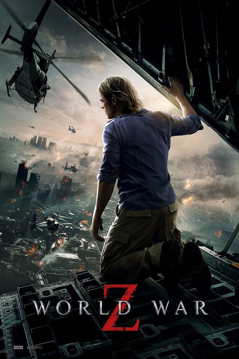 phim zombie hay nhất mọi thời đại: Thế chiến Z - World war Z (2013)