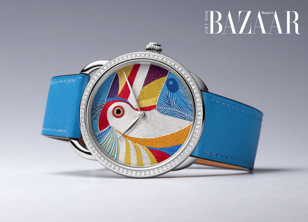 Đồng hồ Hermès Arceau Toucan de Paradis Đồng hồ Hermès Arceau Toucan de Paradis
