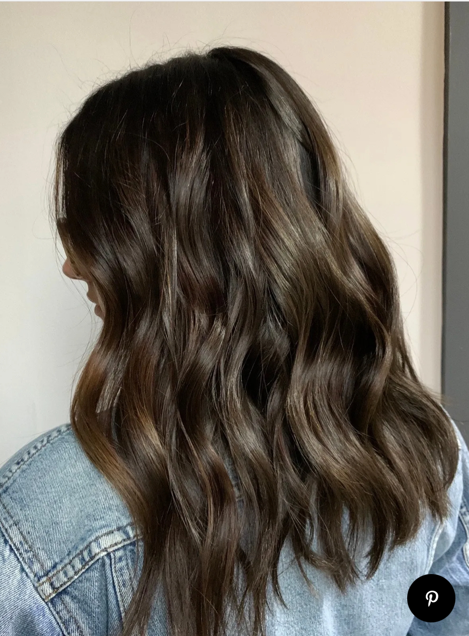 Nhuộm tóc balayage màu nâu lạnh