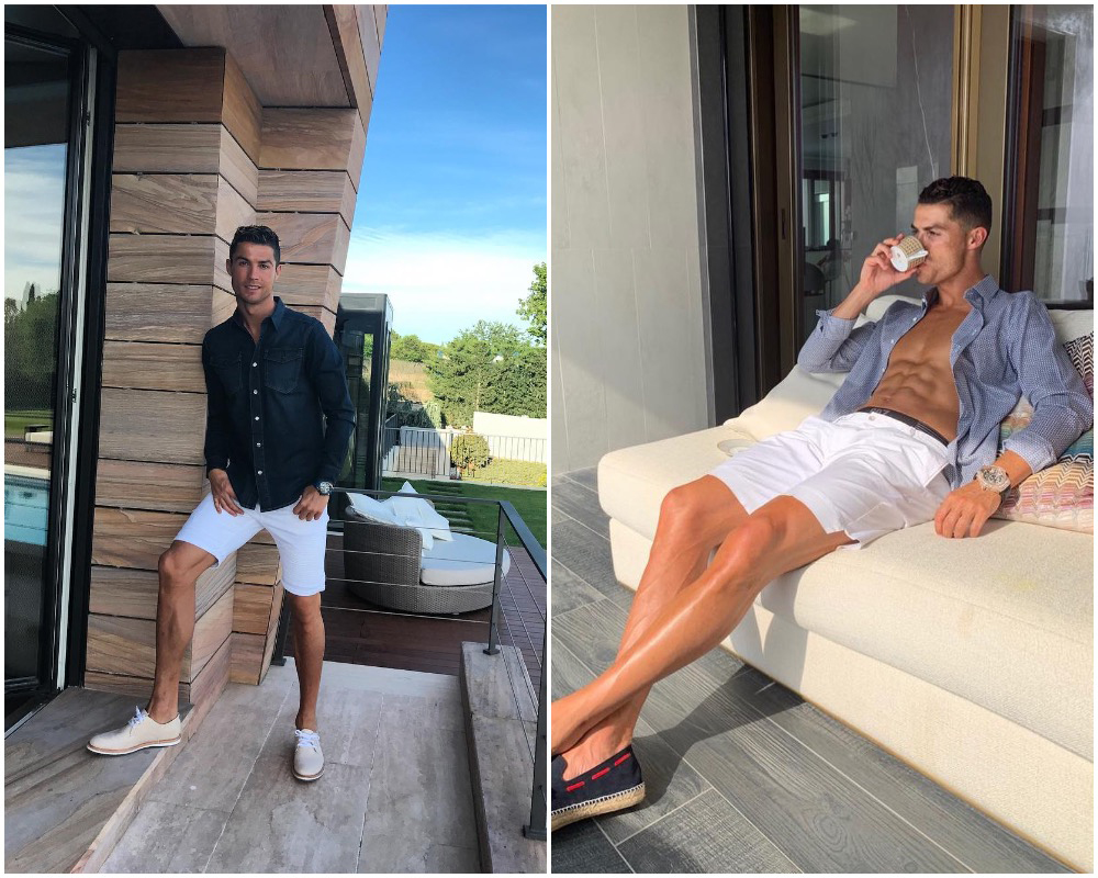 thời trang Cristiano Ronaldo