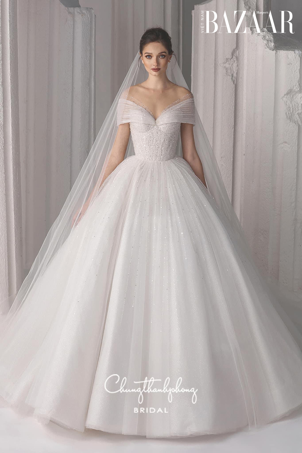 váy cưới Cinderella của Chung Thanh Phong váy cưới Cinderella của Chung Thanh Phong