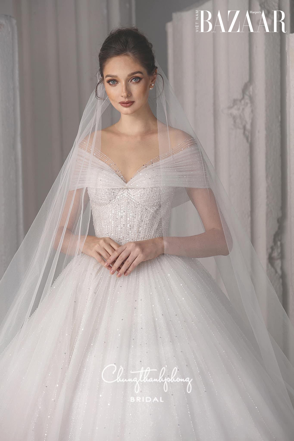 váy cưới Cinderella của Chung Thanh Phong váy cưới Cinderella của Chung Thanh Phong