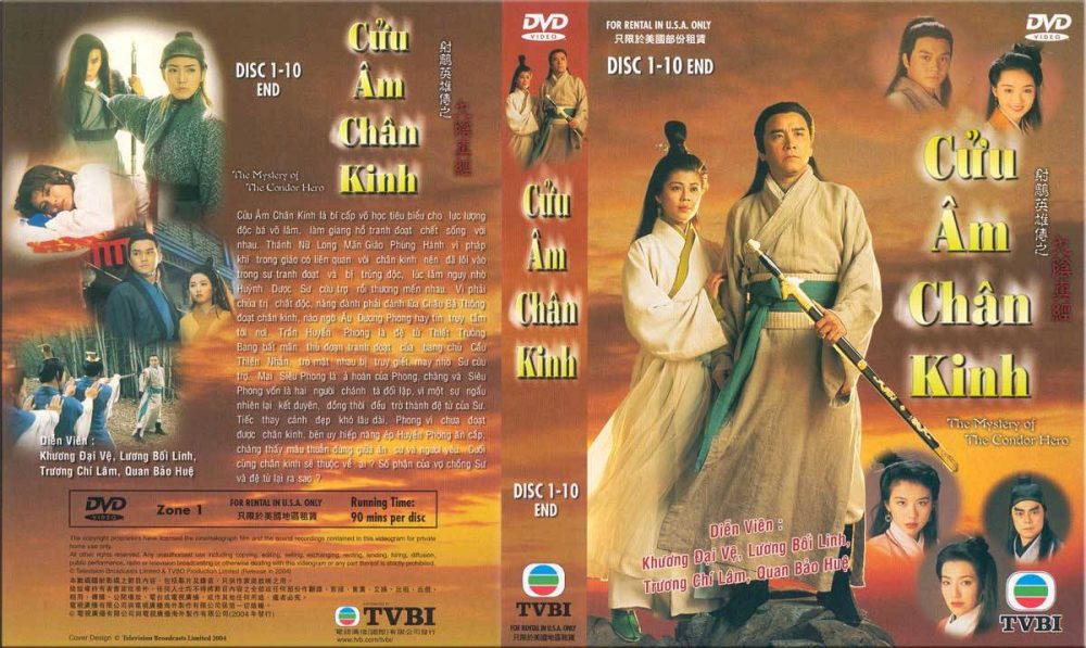 Phim kiếm hiệp TVB hay nhất mọi thời đại: Cửu âm chân kinh